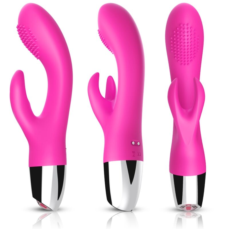 Vibratore Rabbit Armony — Silicone Medicale, Fucsia