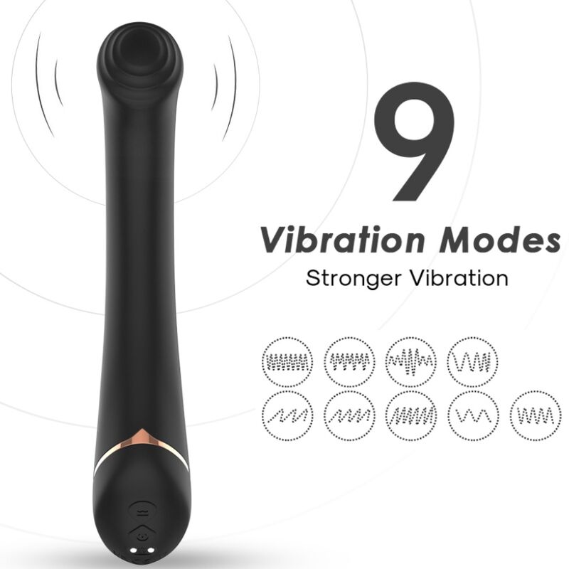 Vibratore Clitoride Armony Falt — Silicone, Testa Flessibile