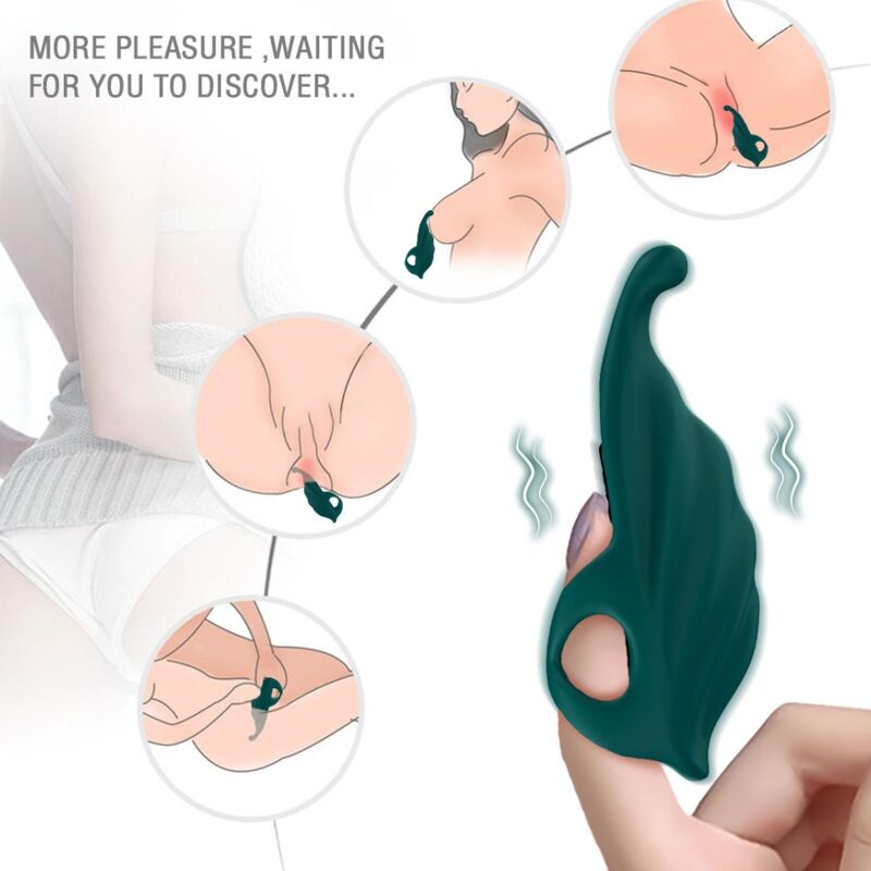 Vibratore a Proiettile Armony Eco — Silicone, 9 Modalità