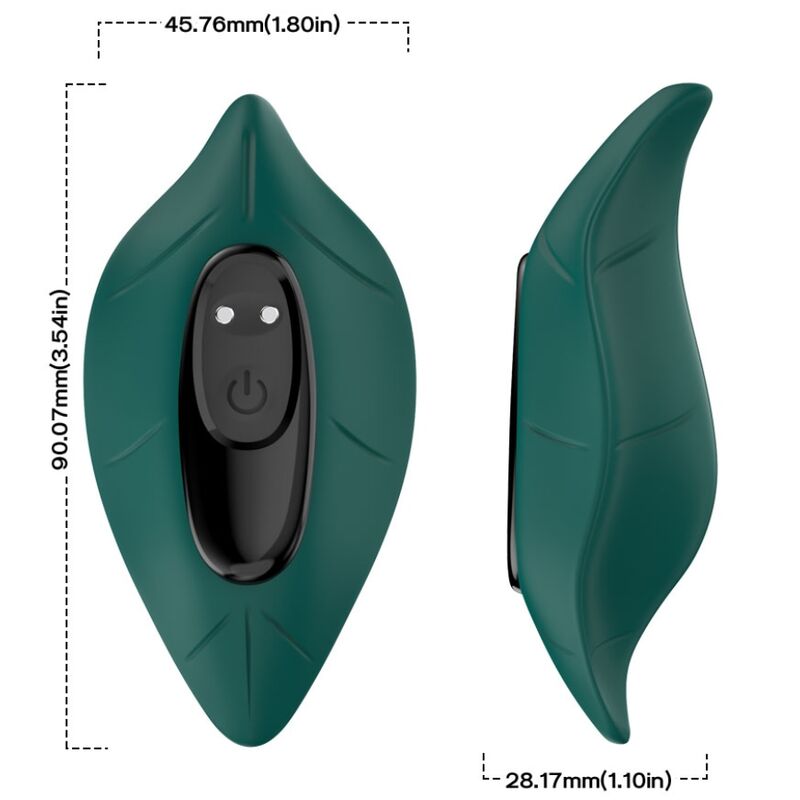 Uovo Vibrante con Telecomando Armony Eco — Silicone, 9 Modalità