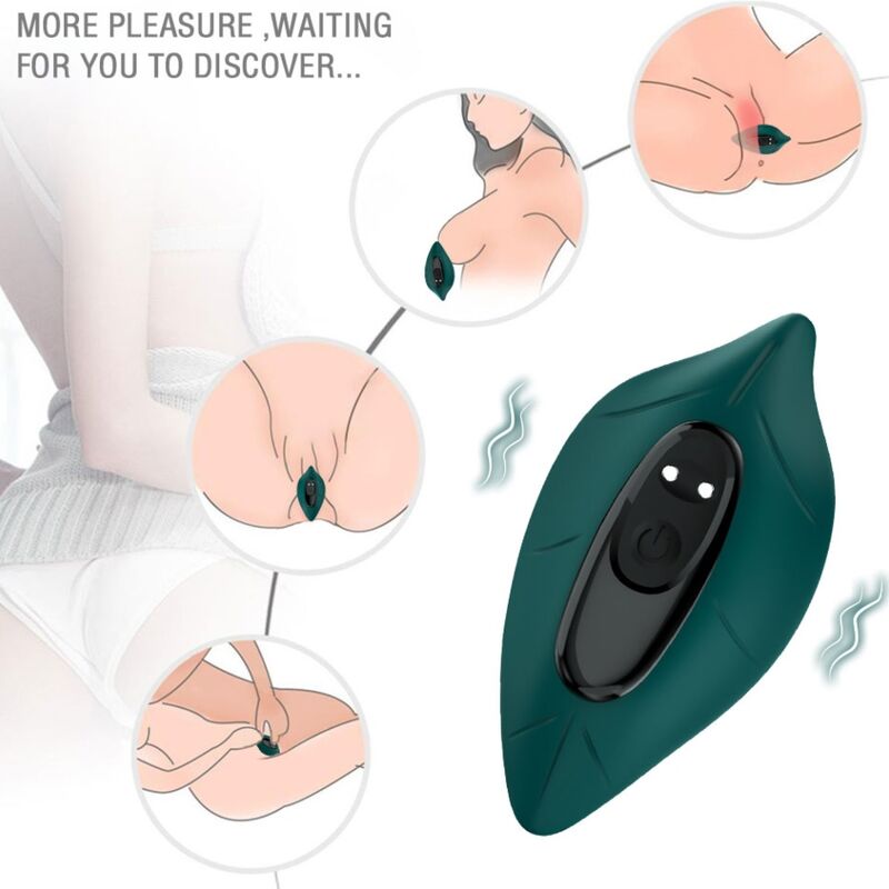 Uovo Vibrante con Telecomando Armony Eco — Silicone, 9 Modalità