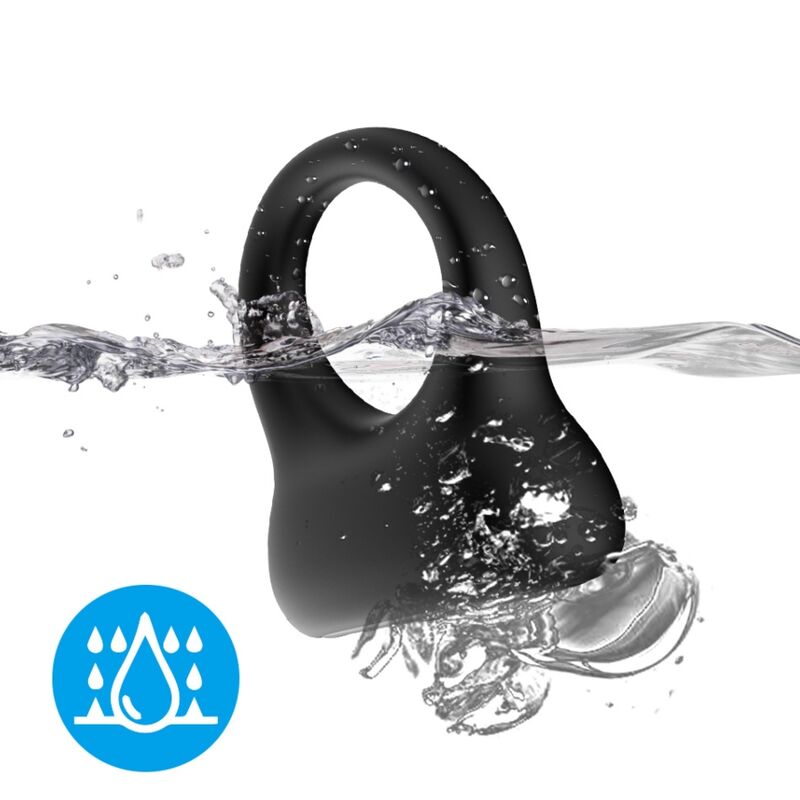 Anello Fallico Vibrante Armony — Silicone, 9 Modalità