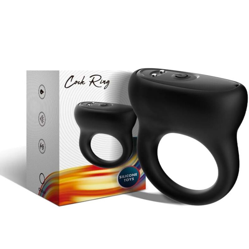 Anello Fallico Vibrante Armony — Silicone, 9 Modalità