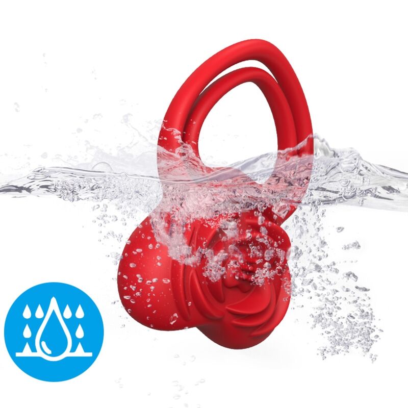 Anello Fallico Vibrante Armony — Silicone, 9 Modalità