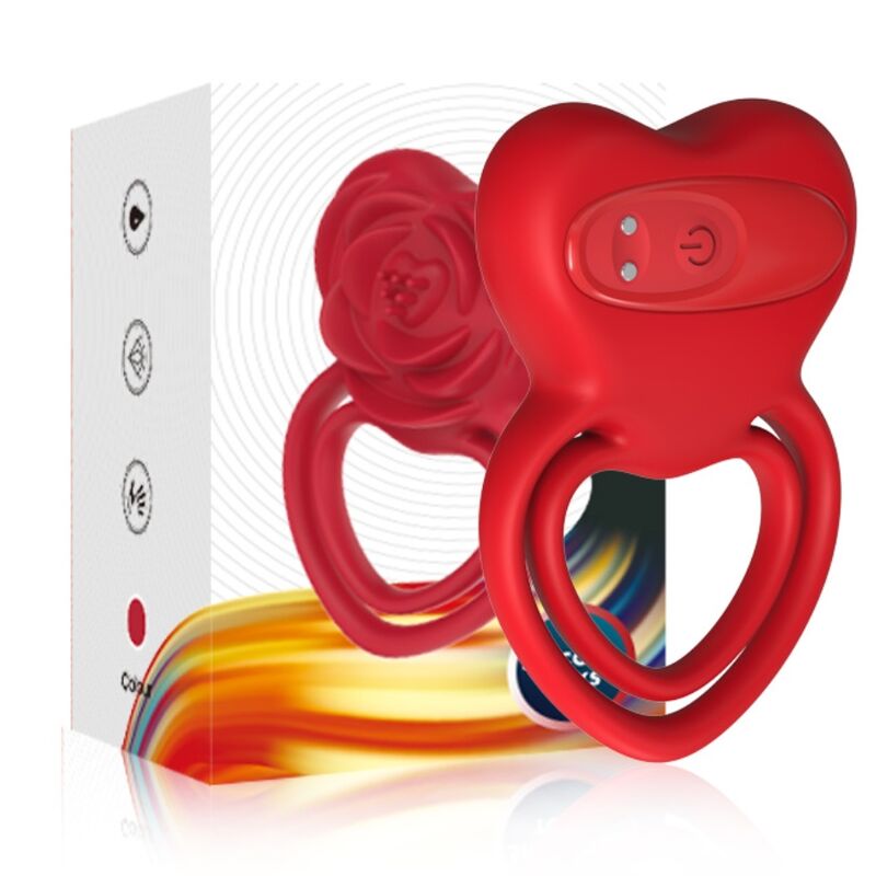 Anello Fallico Vibrante Armony — Silicone, 9 Modalità