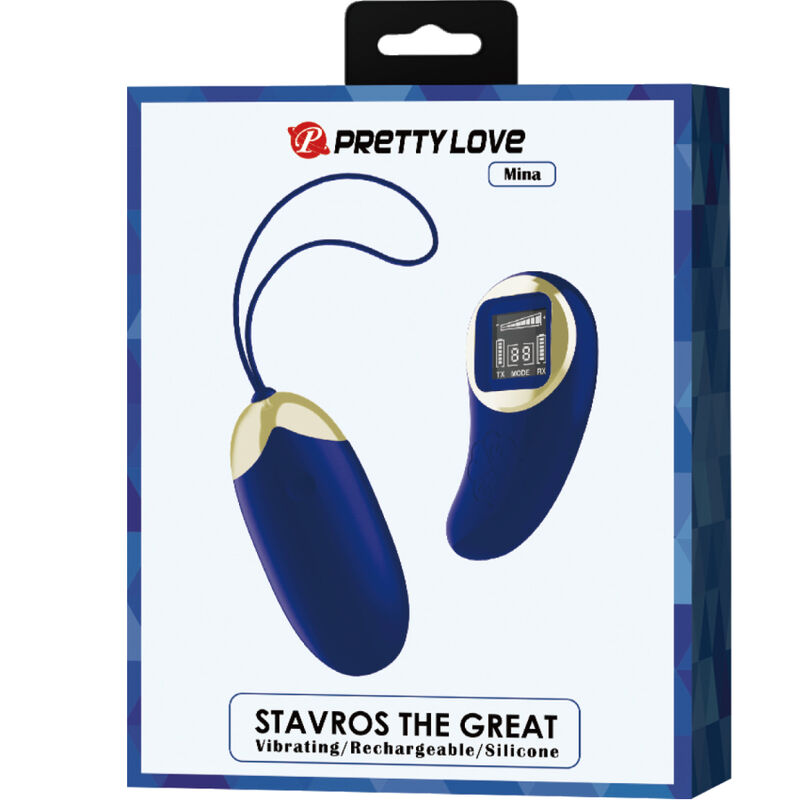 Uovo Vibrante con Telecomando Pretty Love Mina — 10 Modalità