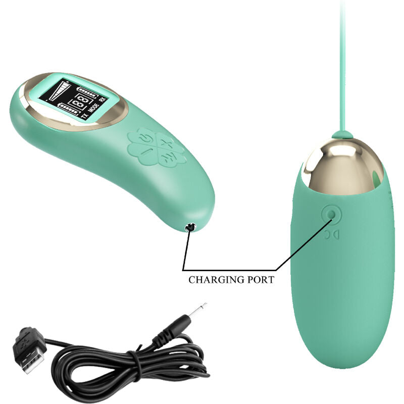 Uovo Vibrante con Telecomando Pretty Love Miniera — 10 Modalità