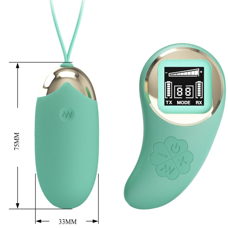 Uovo Vibrante con Telecomando Pretty Love Miniera — 10 Modalità