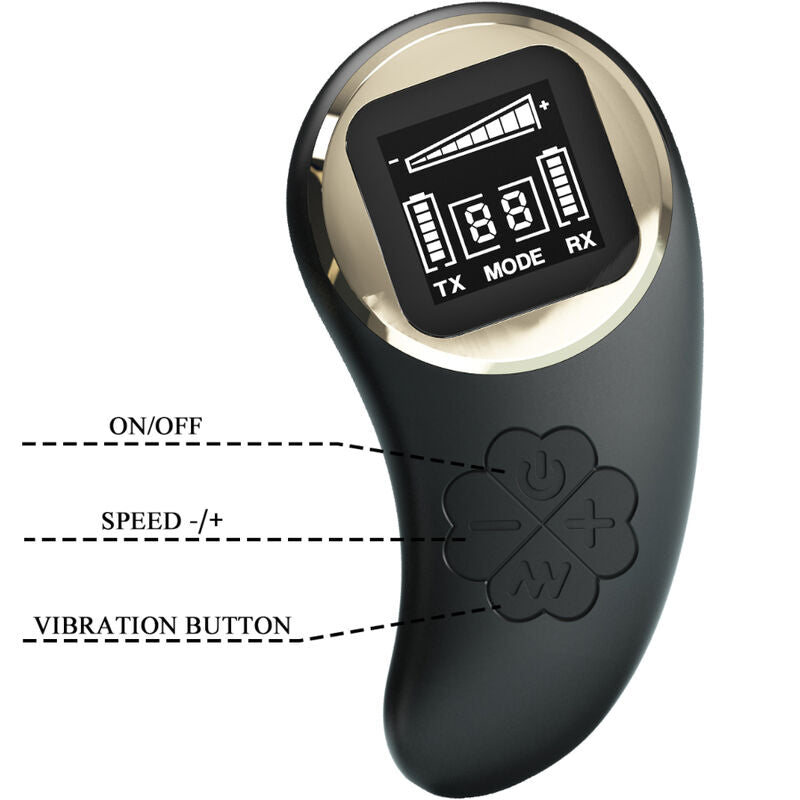 Vibratore Rabbit Telecomandato Pretty Love Nathan — 10 Funzioni