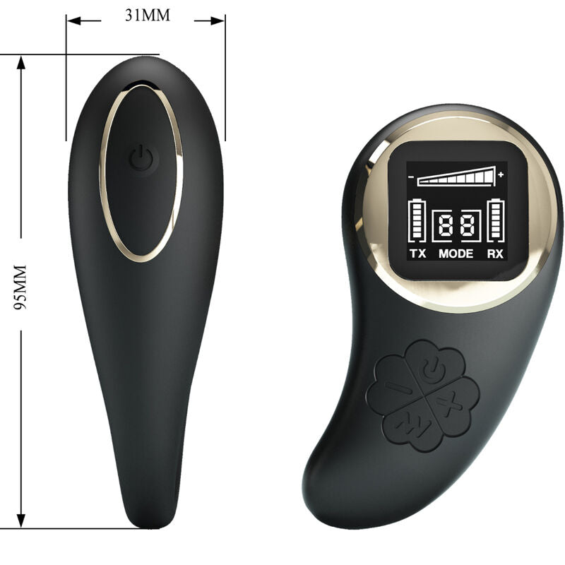 Vibratore Rabbit Telecomandato Pretty Love Nathan — 10 Funzioni