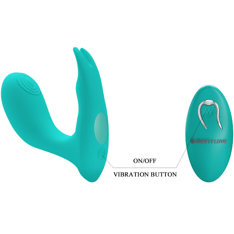 Vibratore Rabbit Pretty Love Idabelle — Punto G e Clitoride