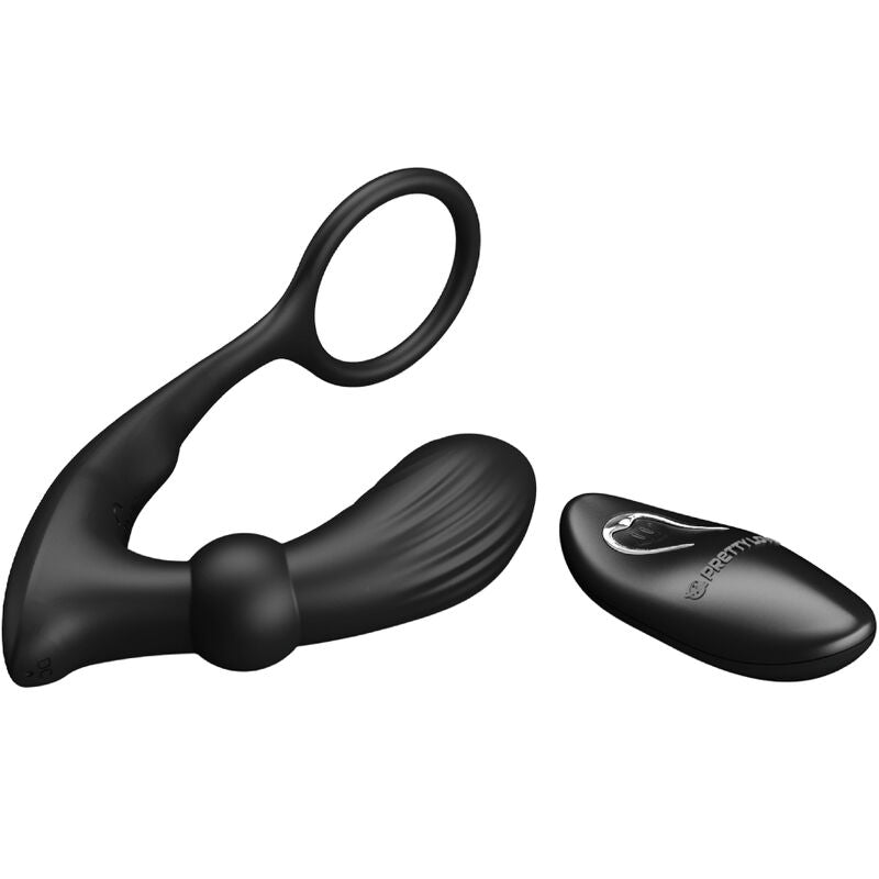Anello Fallico con Plug Anale Vibrante Pretty Love Warren