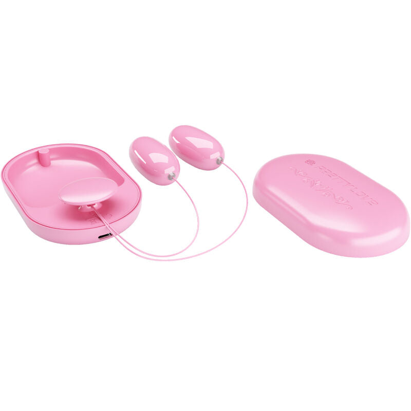 Uovo Vibrante Bullet Pretty Love Fun Box — 12 Modalità, Rosa