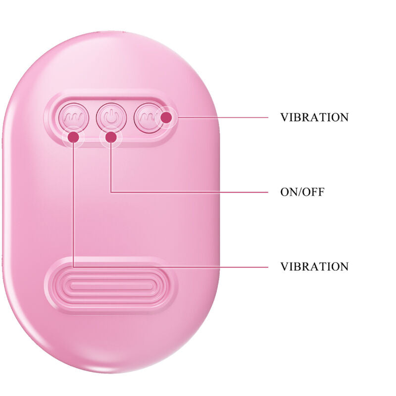 Uovo Vibrante Bullet Pretty Love Fun Box — 12 Modalità, Rosa