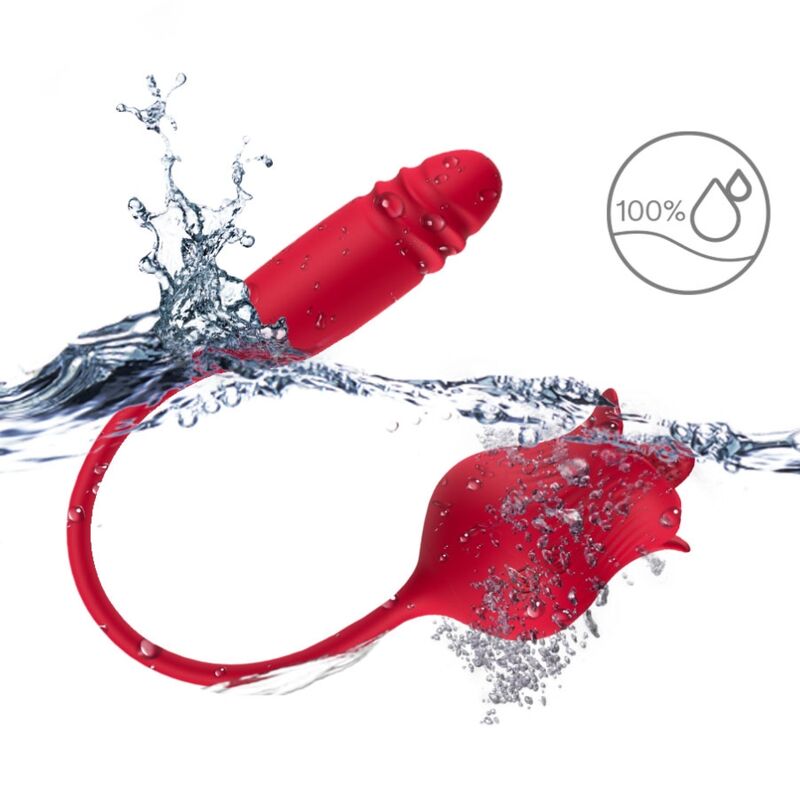 Succhia Clitoride con Vibratore Armony Rosa — 10 Modalità