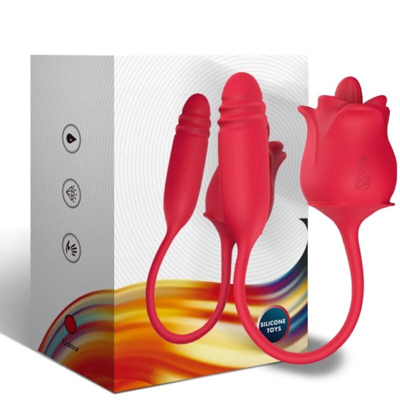 Succhia Clitoride 3 in 1 Armony Rosa — Vibrazione e Aspirazione