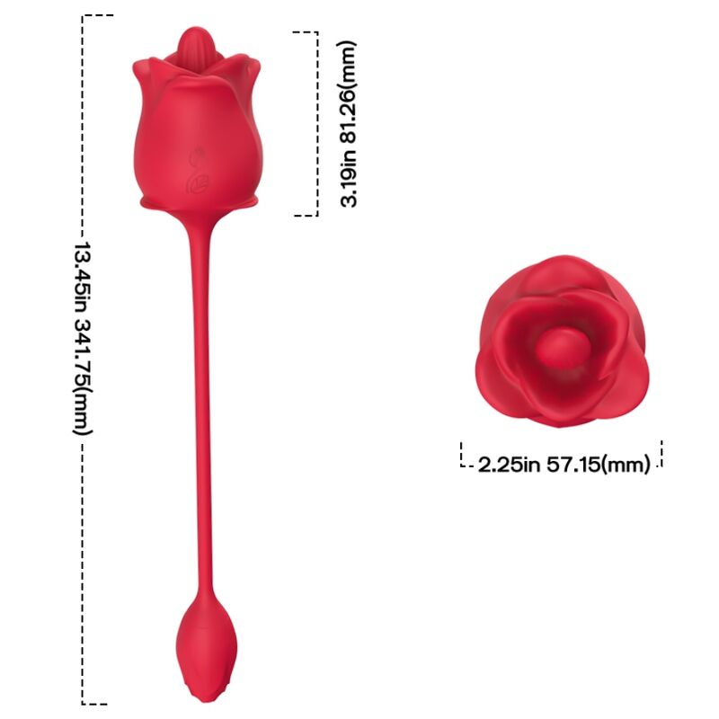 Succhia Clitoride Vibrante Armony — Silicone, 10 Modalità