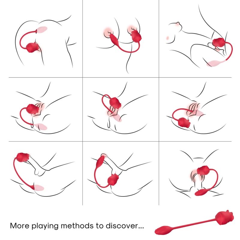 Succhia Clitoride Vibrante Armony — Silicone, 10 Modalità