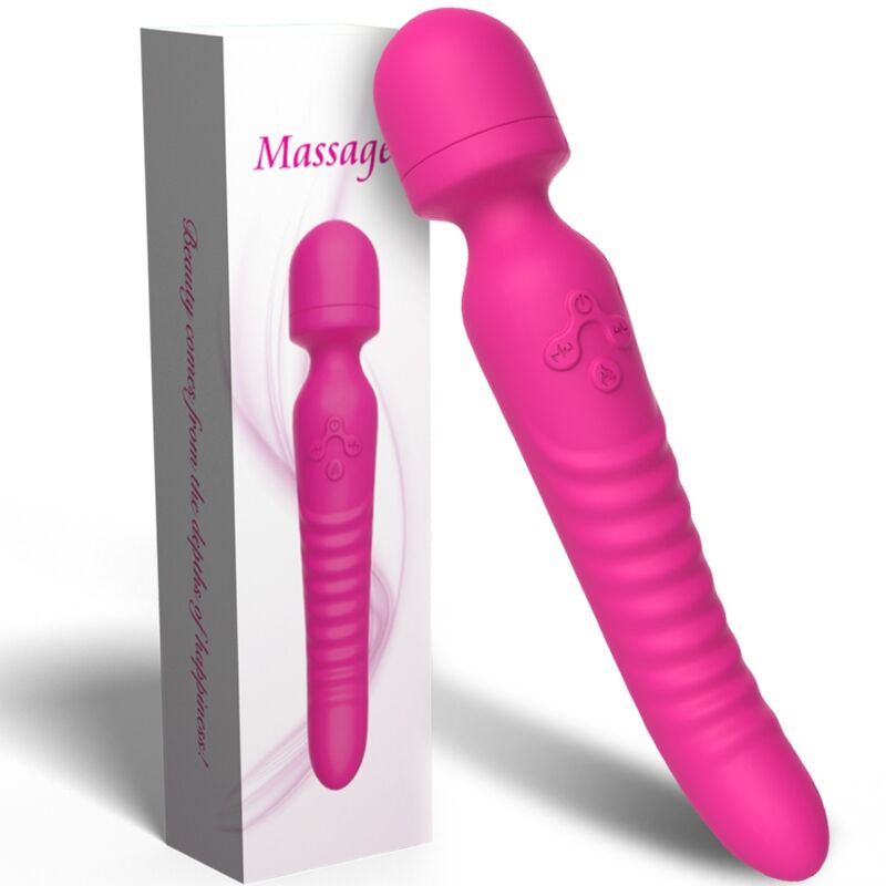 Vibratore Wand con Effetto Calore Armony Mission — Fucsia
