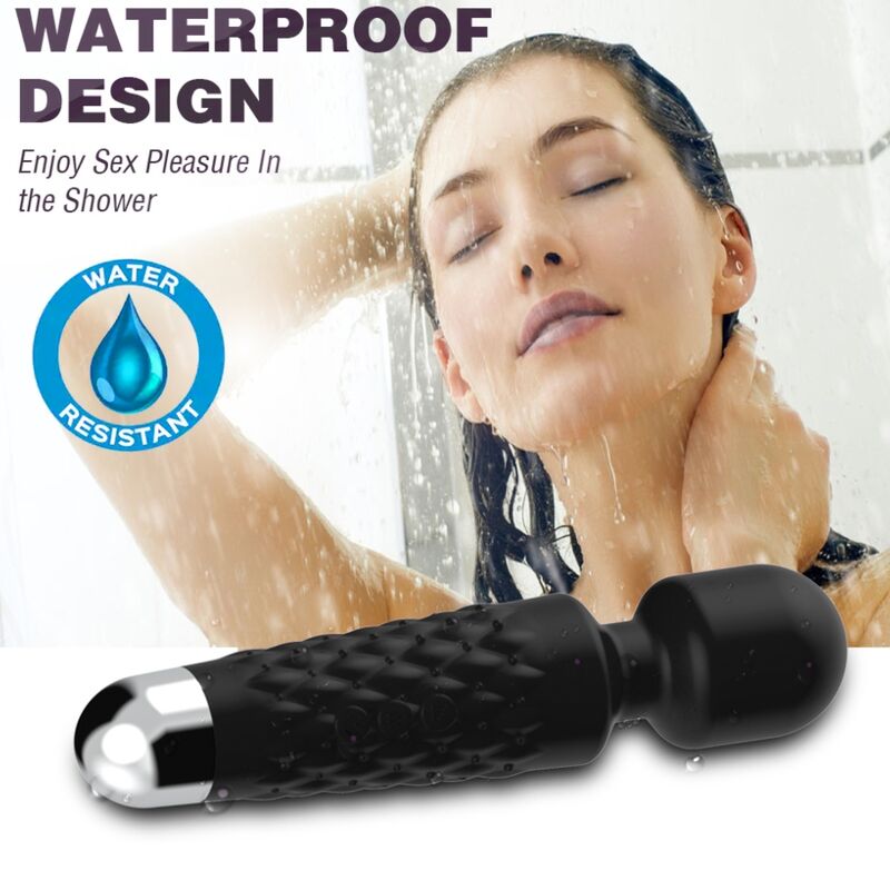 Vibratore Wand Armony Postino — Testa Flessibile, 9 Modalità