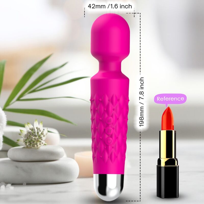 Vibratore Wand Armony Postino — Testa Flessibile, 9 Modalità