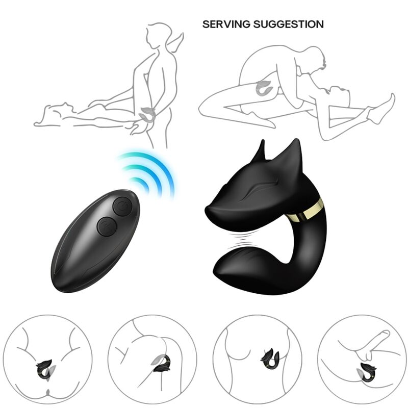 Vibratore di Coppia con Telecomando Armony Fox — 9 Modalità