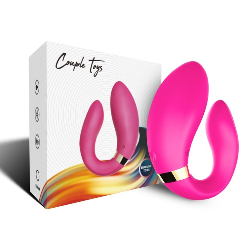 Vibratore di Coppia con Telecomando Armony — 9 Modalità, Fucsia