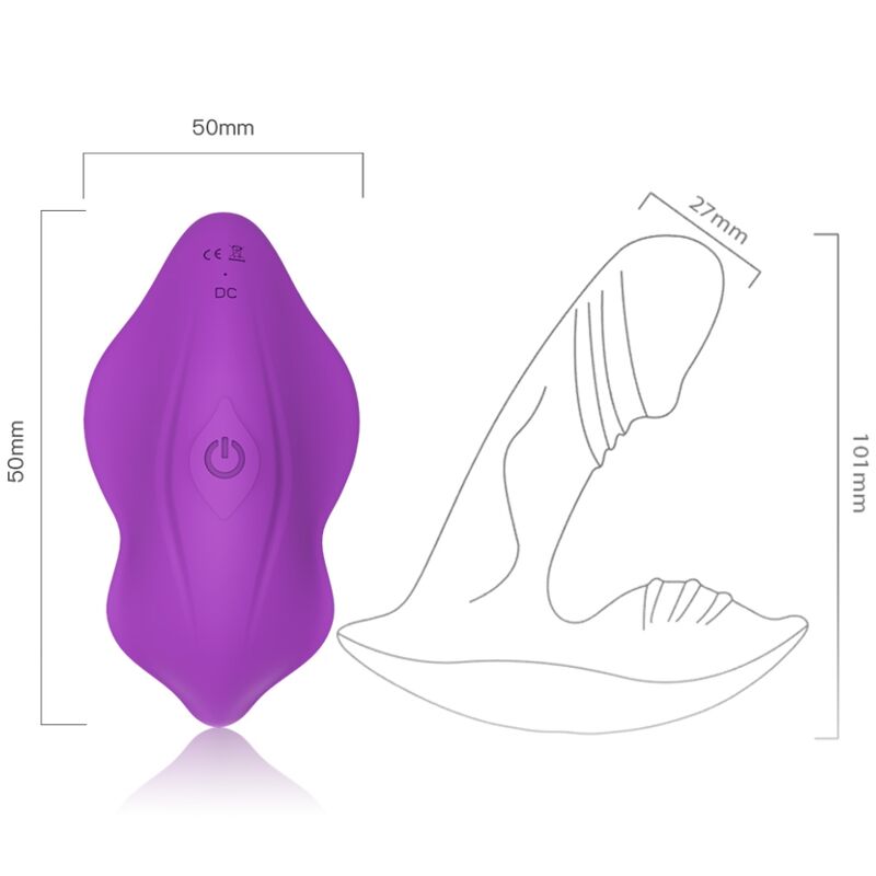 Vibratore Wearable con Telecomando Armony — Silicone, 9 Modalità