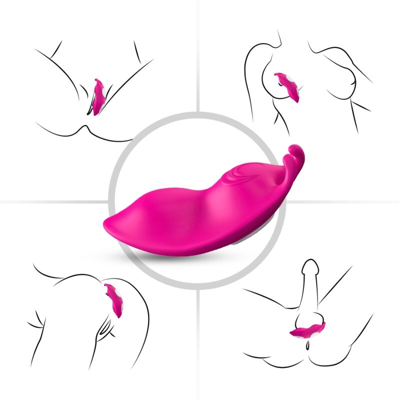 Vibratore Indossabile Mutandine Armony Honeybee — Fucsia