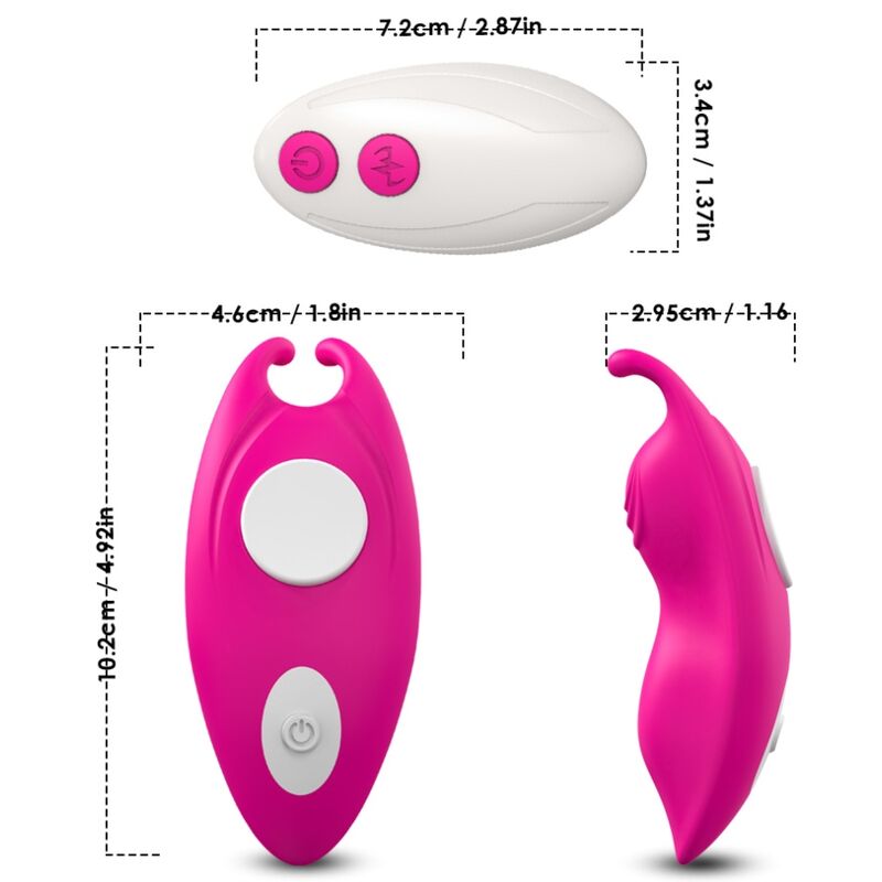 Vibratore Indossabile Mutandine Armony Honeybee — Fucsia