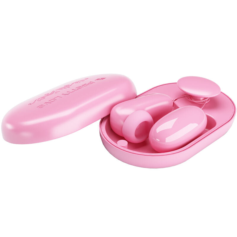 Uovo Vibrante e Stimolatore Pretty Love Magic Box — 12+7 Modi