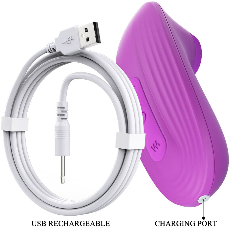 Succhia Clitoride Romance Adora Mini — 7 Modalità, Viola
