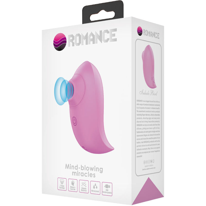 Succhia Clitoride Ventosa Romance Inhale Bird Mini — 7 Modalità