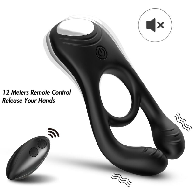 Anello Fallico Vibrante Armony Veyron — Doppio, Telecomando