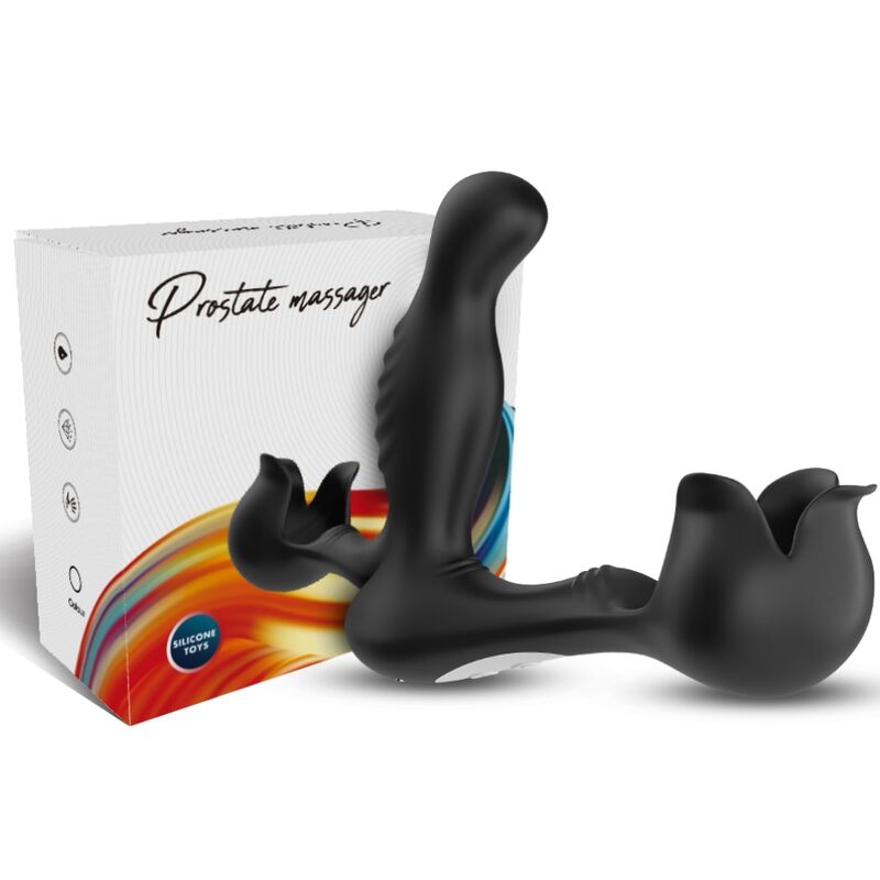 Vibratore Anale Prostatico Armony Surround — Telecomando, Nero