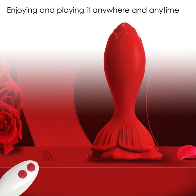 Vibratore con Plug Anale Armony — Silicone, Doppia Stimolazione