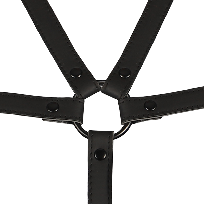 Imbracatura BDSM Torso e Braccia Fetish Submissive — Pelle Vegana