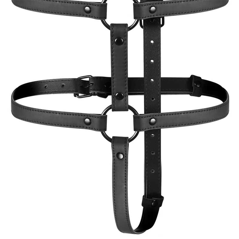 Imbracatura BDSM Torso e Braccia Fetish Submissive — Pelle Vegana
