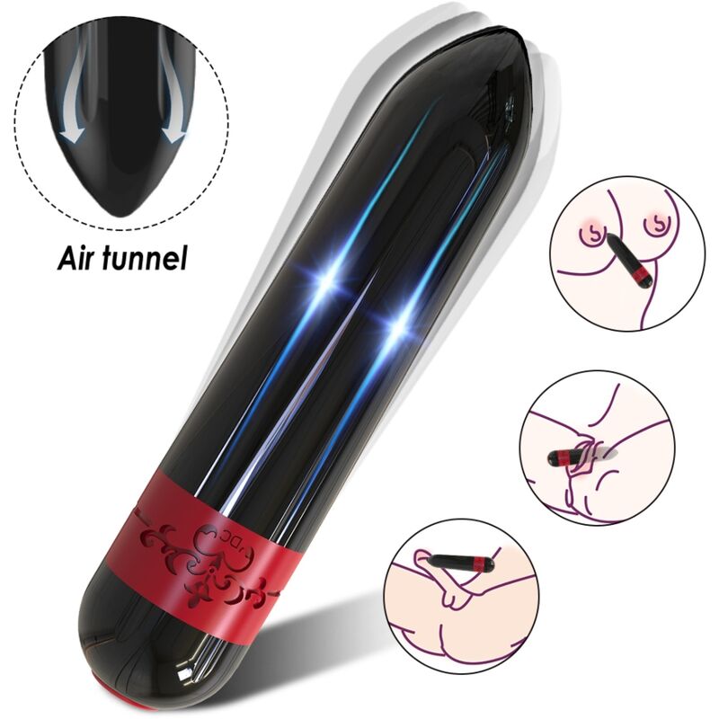 Uovo Vibrante Armony Rocket — 9 Modalità, Silicone