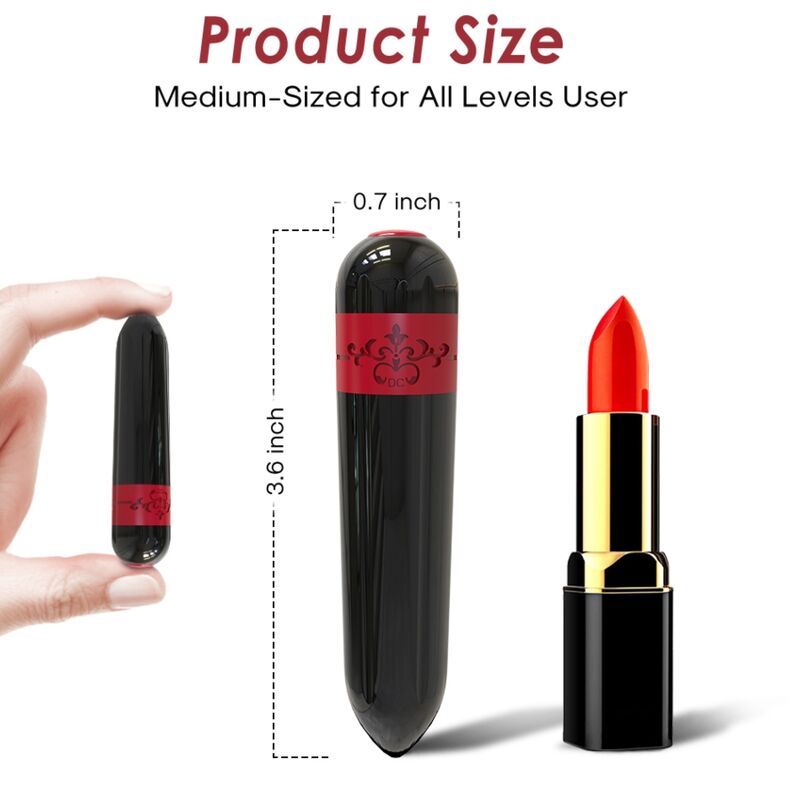 Uovo Vibrante Armony Rocket — 9 Modalità, Silicone