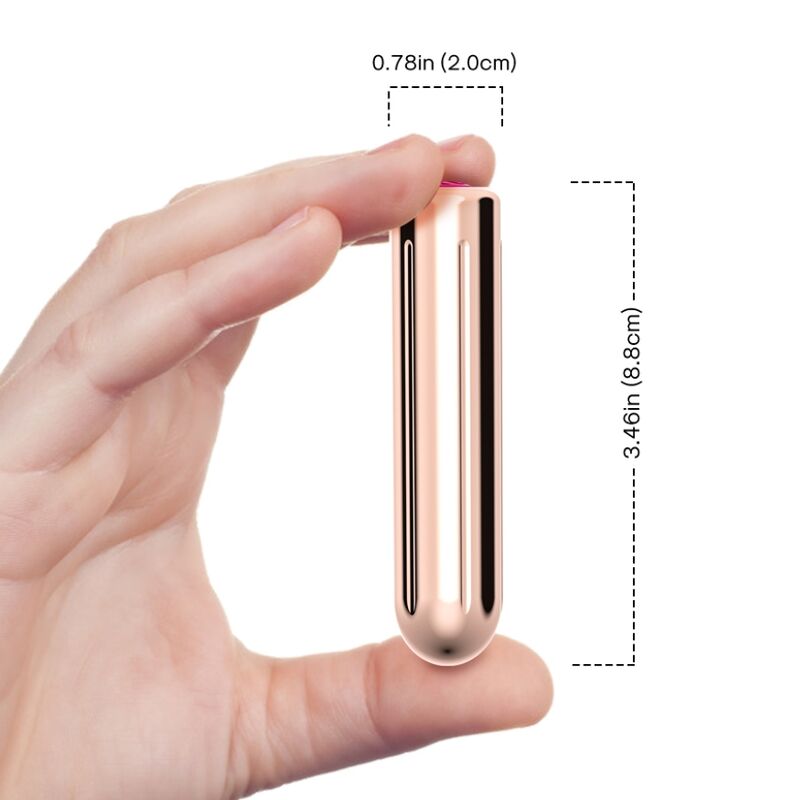 Vibratore Bullet con Telecomando Armony — 9 Modalità, 8.8 cm