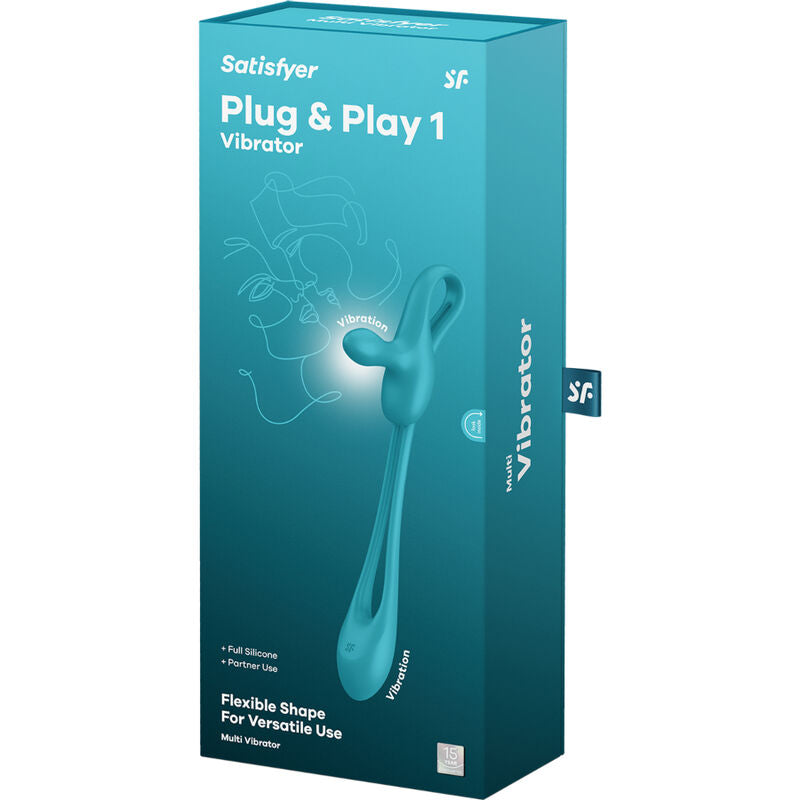 Plug Anale Vibrante Flessibile Satisfyer Plug & Play 1