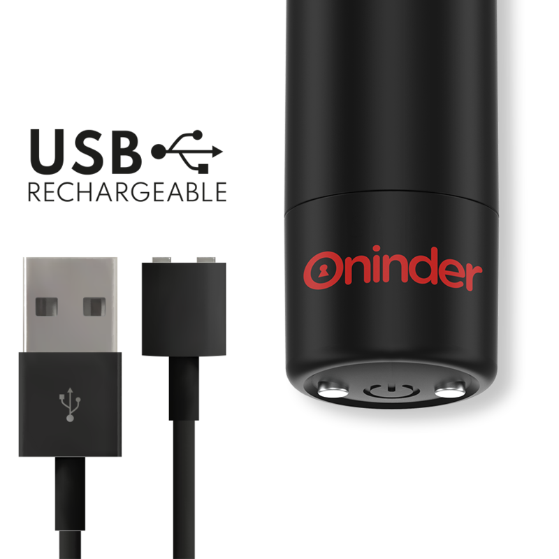 Vibratore Bullet Oninder Berlin — 9 Modalità, 8,5 cm