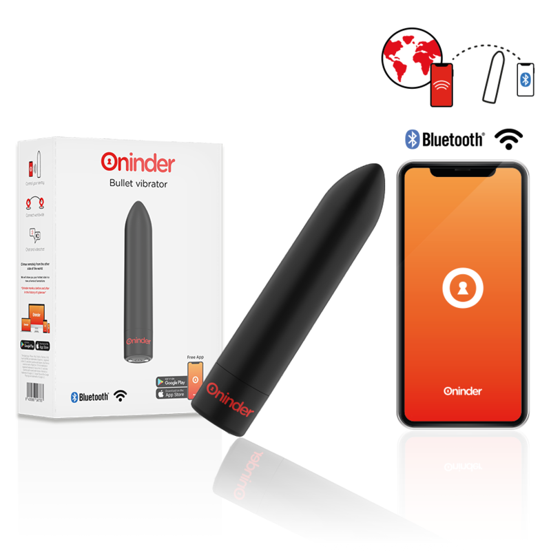 Vibratore Bullet Oninder Berlin — 9 Modalità, 8,5 cm