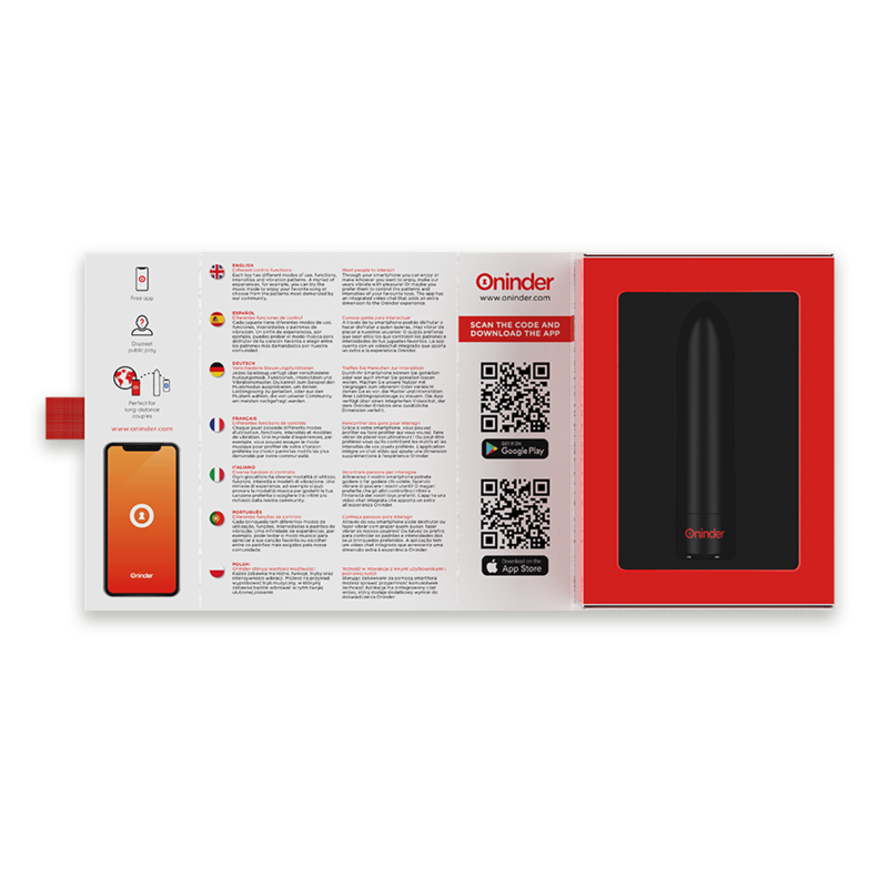 Vibratore Bullet Oninder Berlin — 9 Modalità, 8,5 cm