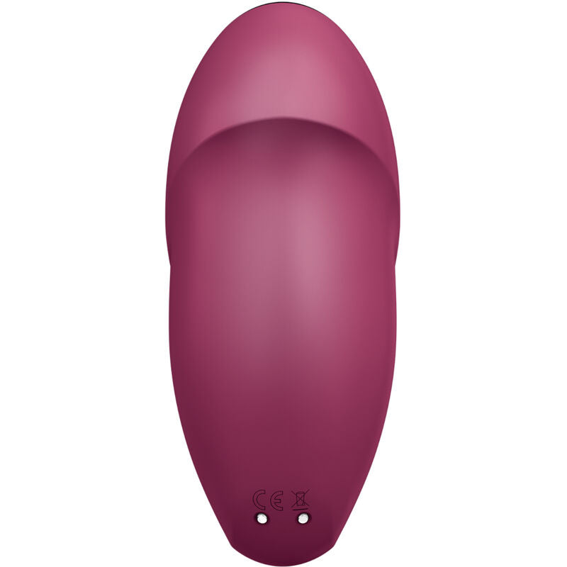 Vibratore Clitoride Lay-On Satisfyer Tap & Climax 1 — Rosso