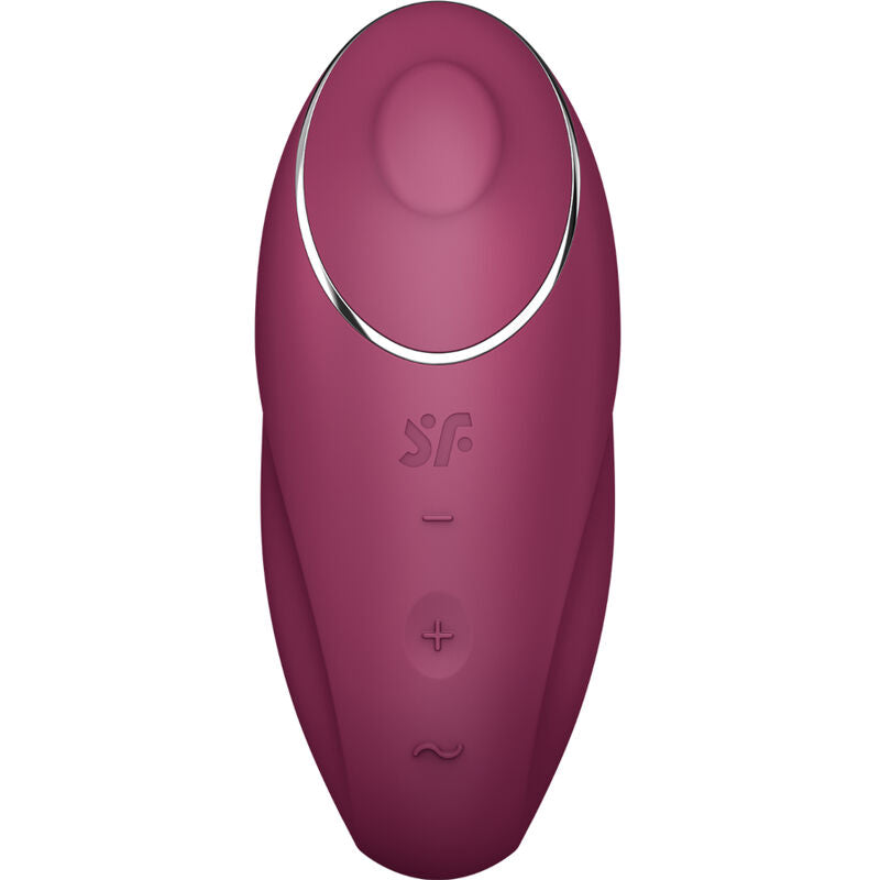Vibratore Clitoride Lay-On Satisfyer Tap & Climax 1 — Rosso