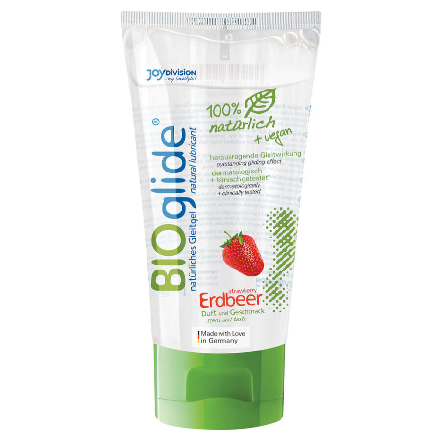 Lubrificante Intimo Base Acqua Joydivision BIOglide — Fragola 80 ml