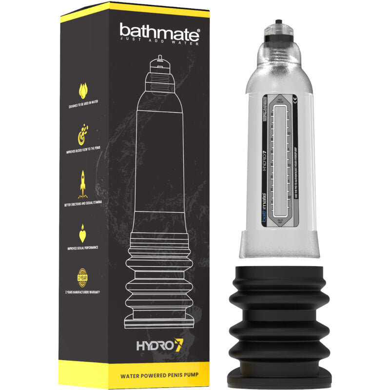 Pompa Pene Idraulica Bathmate Hydro 7 Hercules — Trasparente