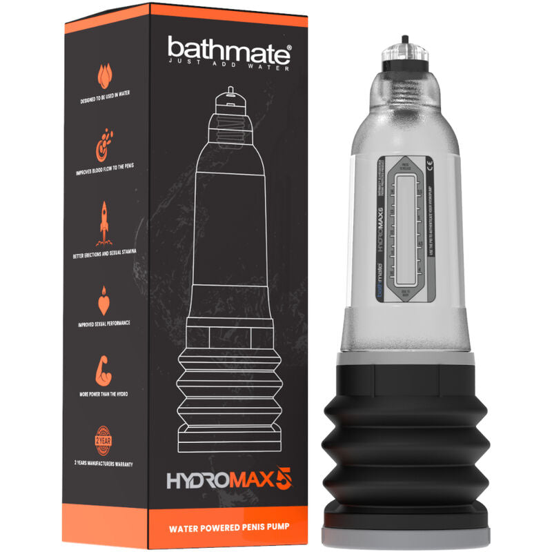 Pompa Pene Idraulica Bathmate Hydromax 5 — Trasparente